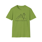 Alpaca Explorer Outline T-Shirt