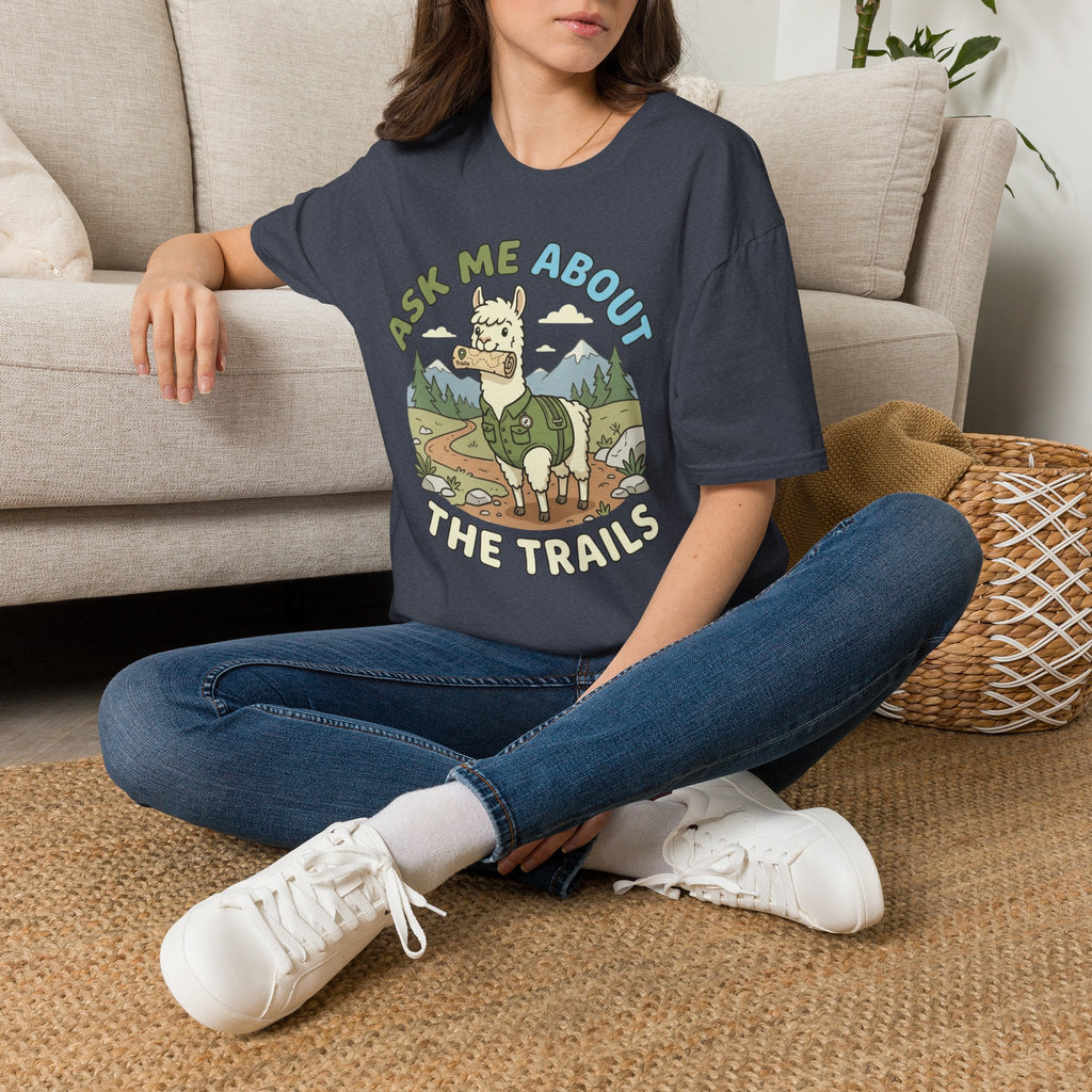 Ask Me About The Trails Alpaca T-Shirt