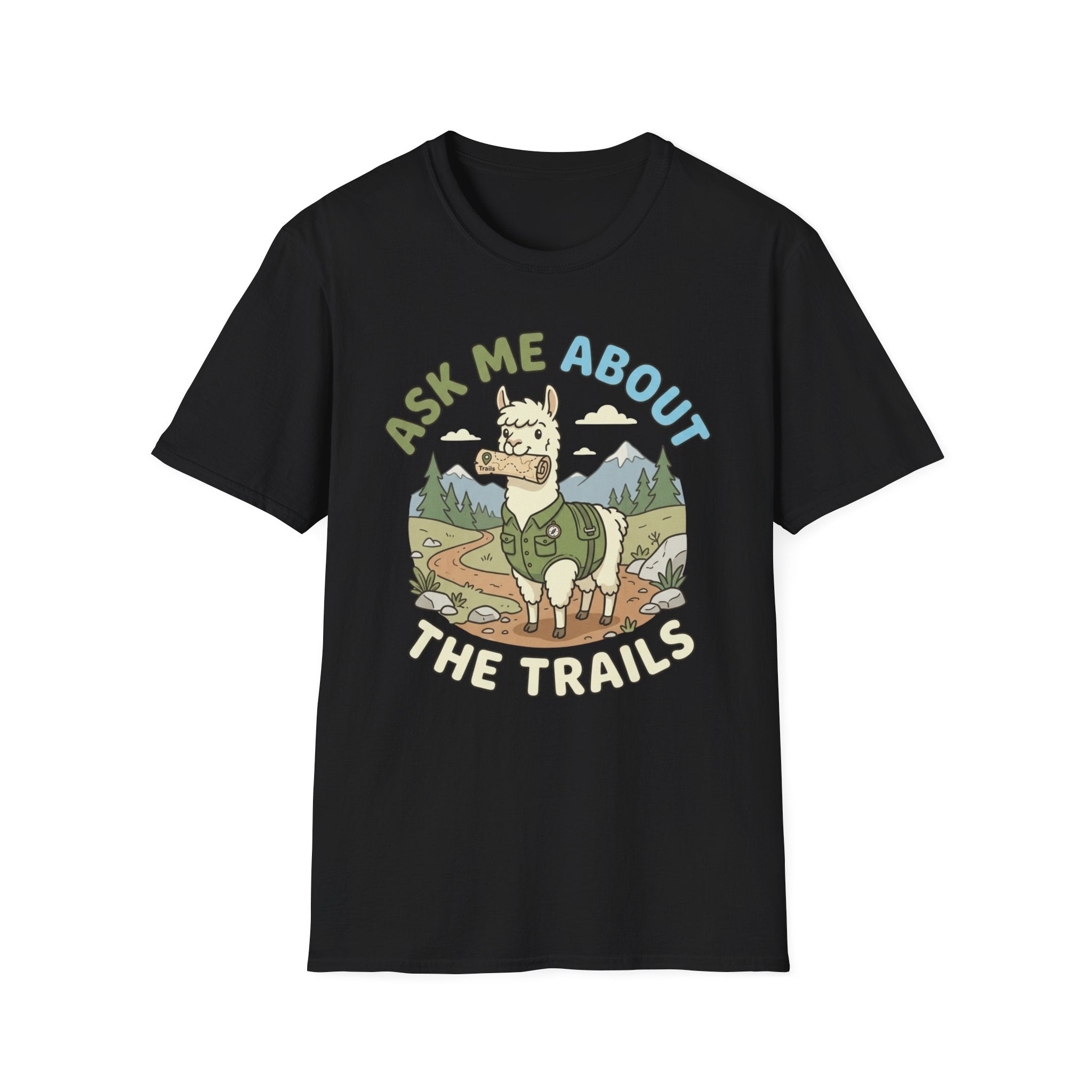 Ask Me About The Trails Alpaca T-Shirt