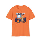Level Up Alpaca Campfire T-Shirt