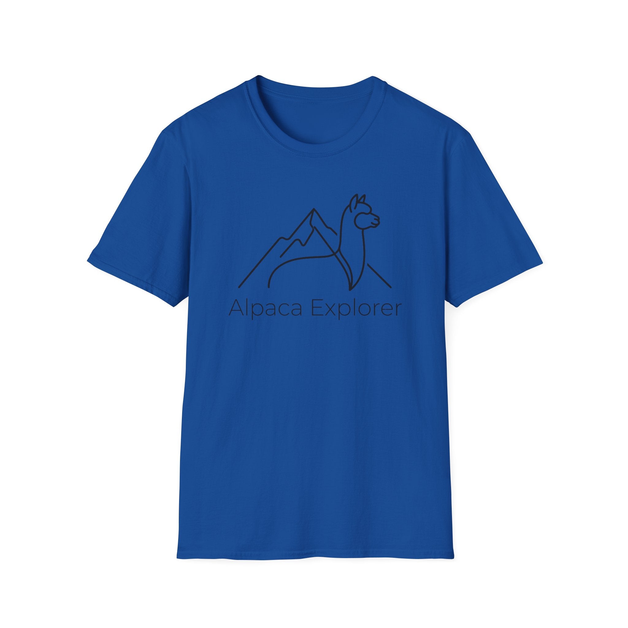 Alpaca Explorer Outline T-Shirt