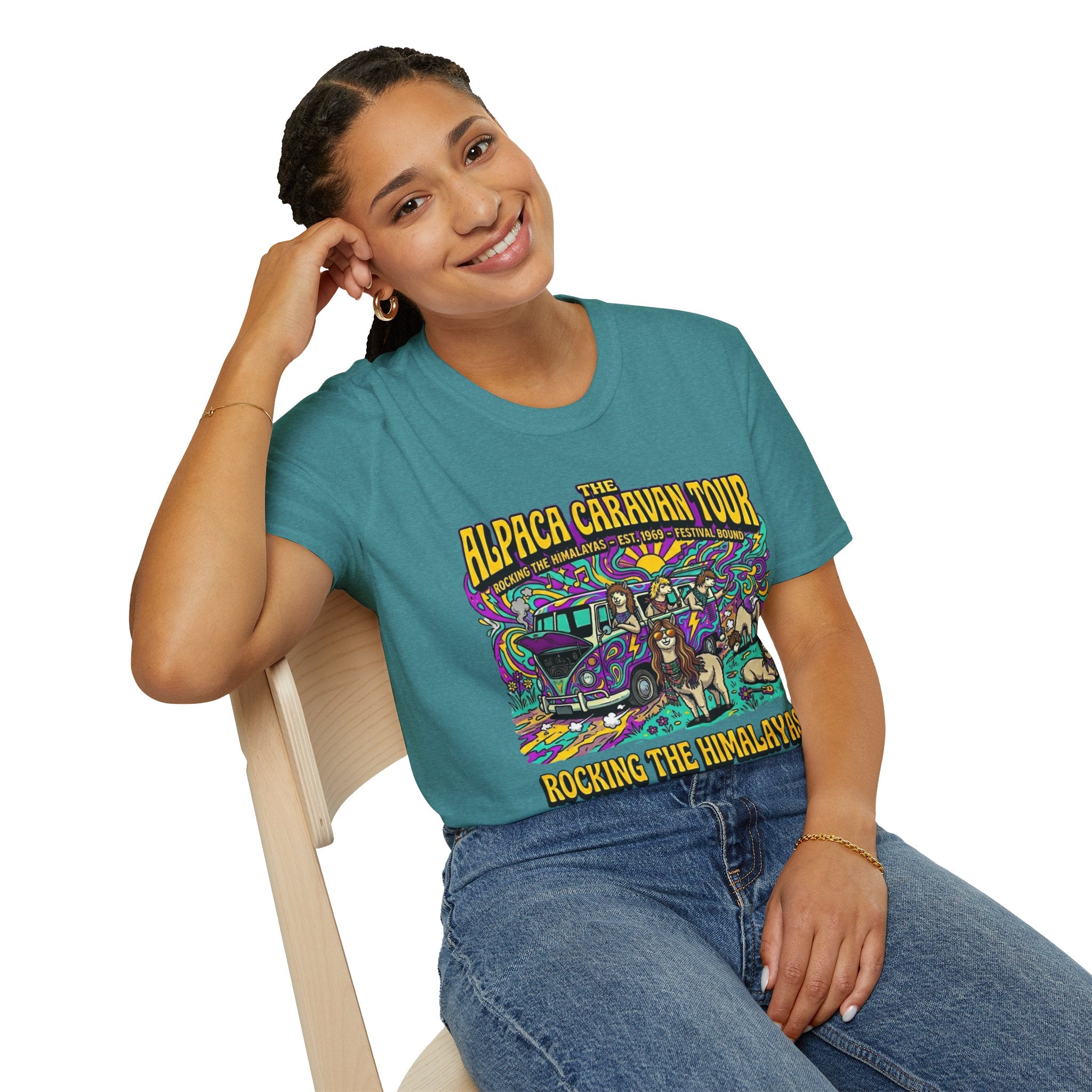 Alpaca Caravan Tour T-Shirt
