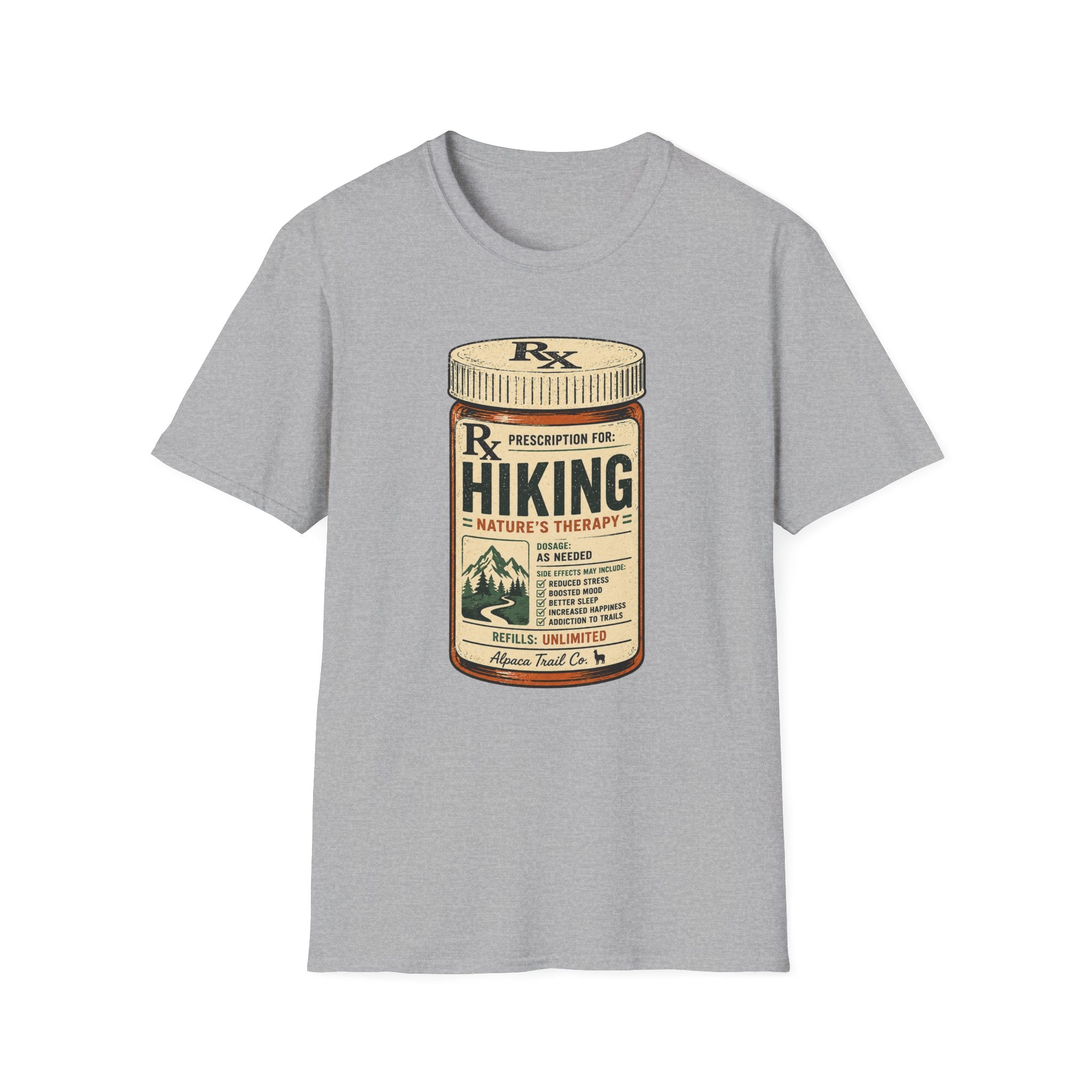 Hiking Prescription Rx T-Shirt