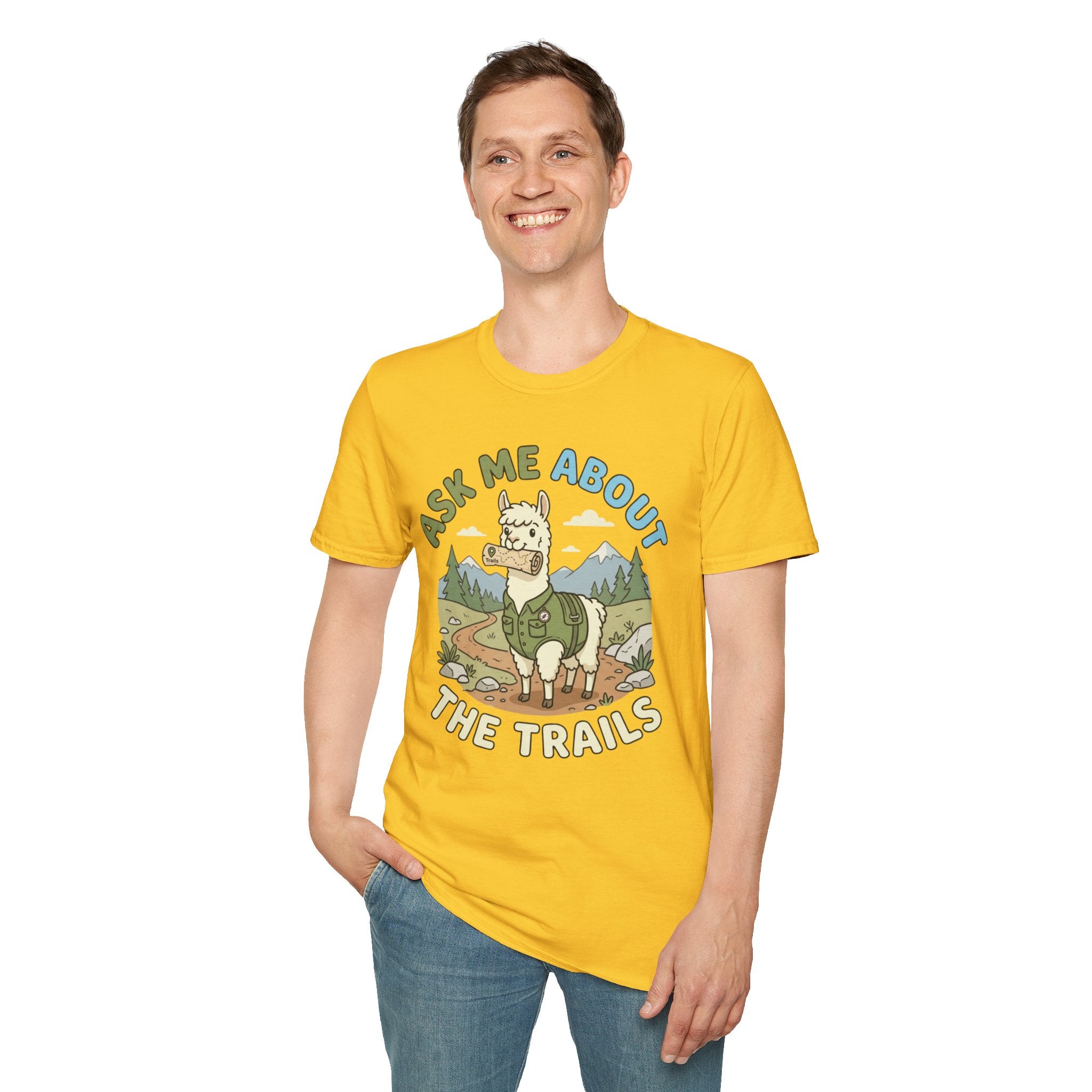 Ask Me About The Trails Alpaca T-Shirt