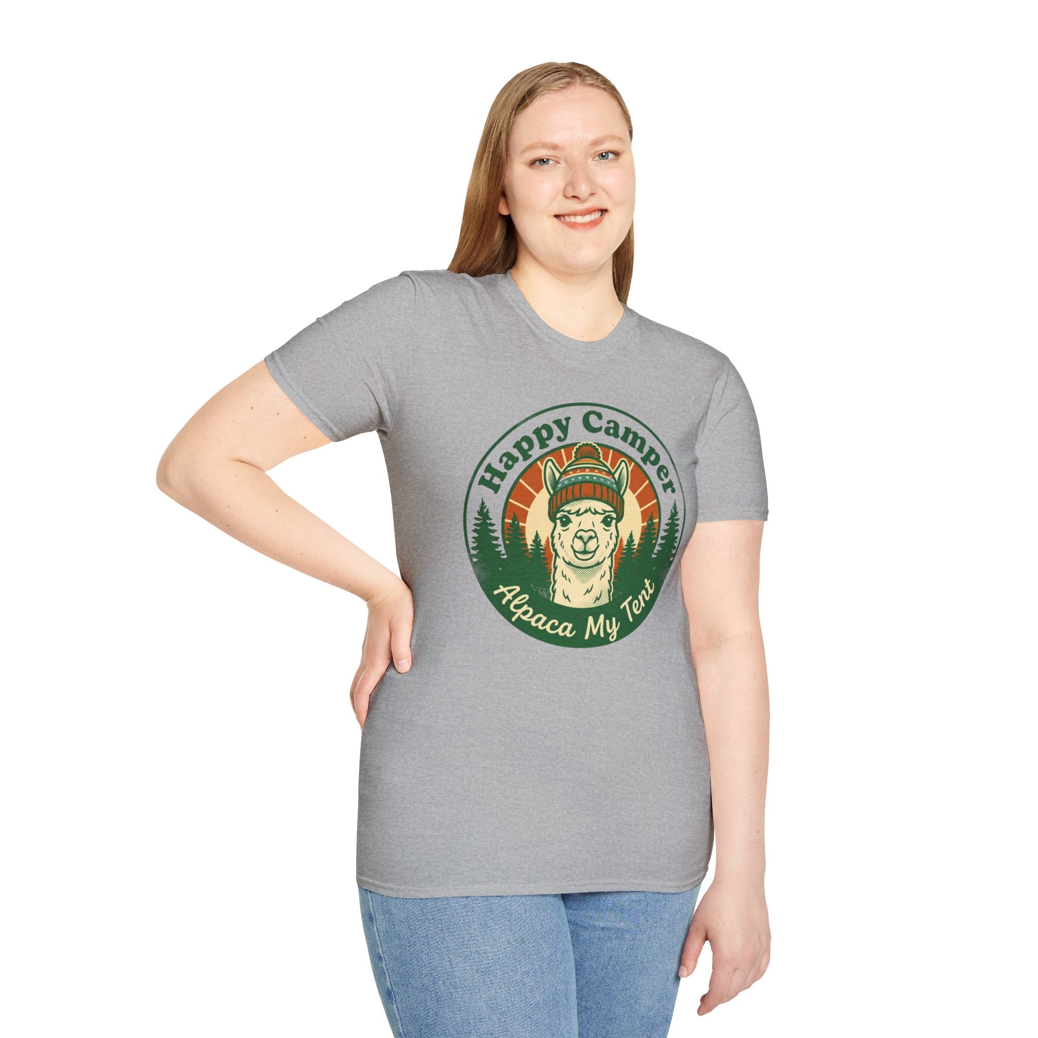 Happy Camper Alpaca T-Shirt