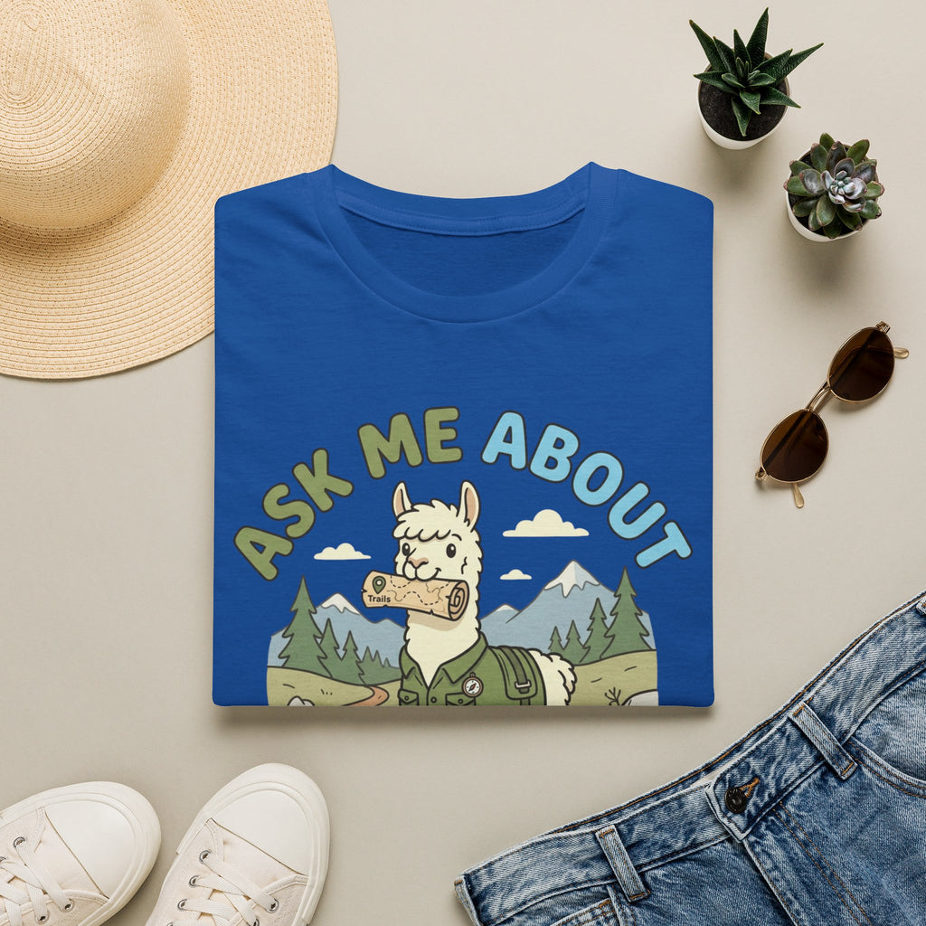 Ask Me About The Trails Alpaca T-Shirt