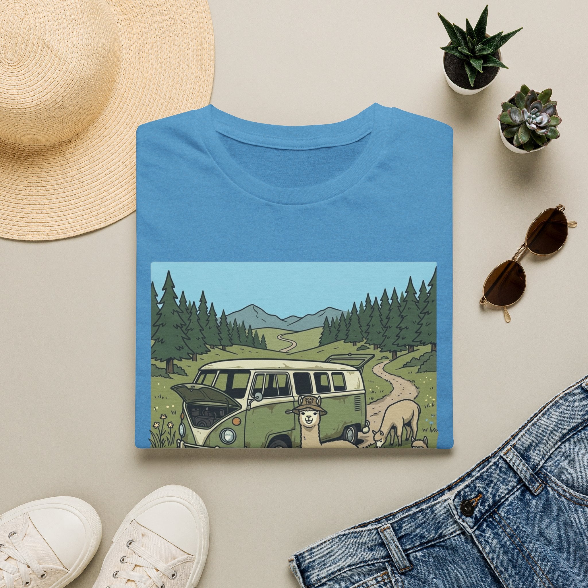 Glamping Alpacas T-Shirt