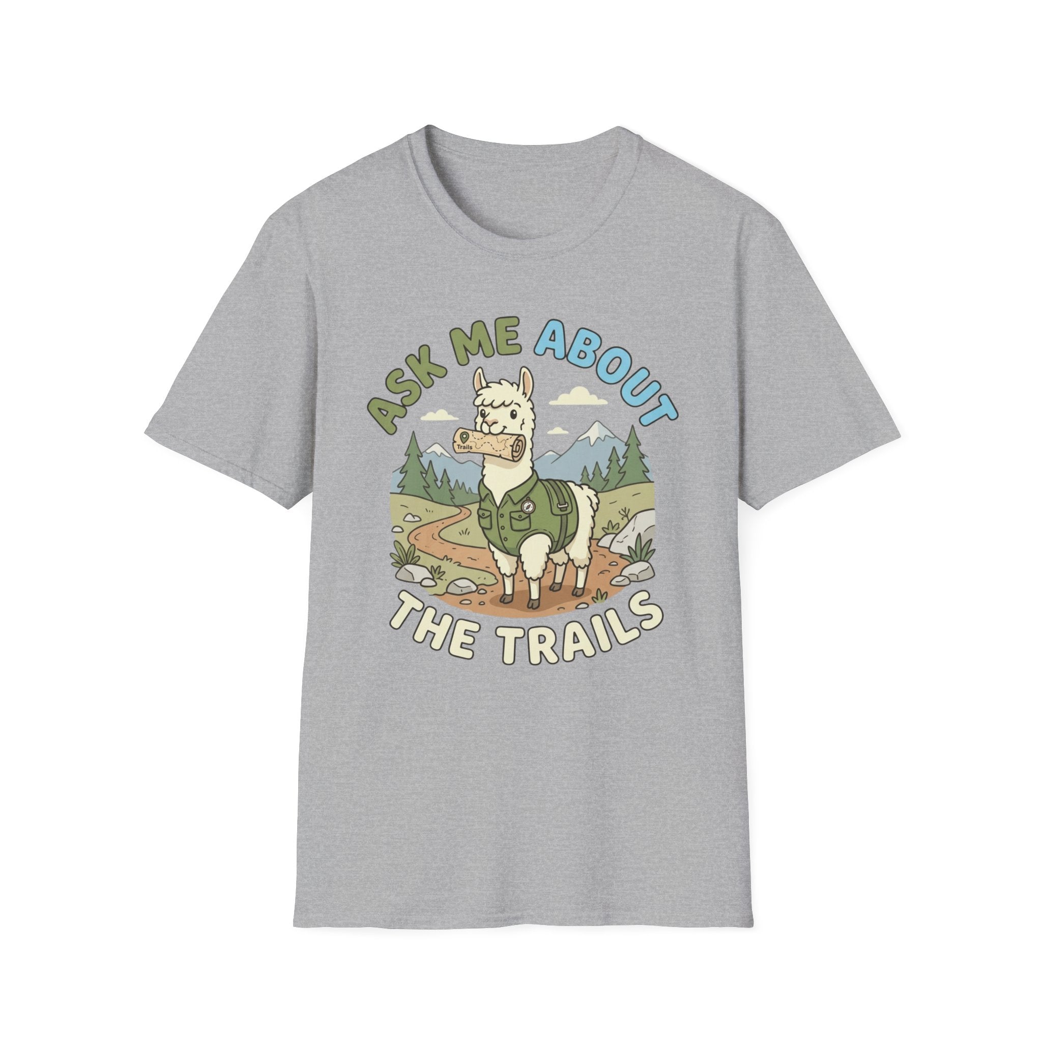 Ask Me About The Trails Alpaca T-Shirt