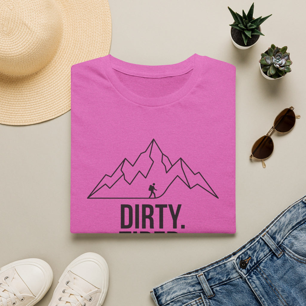 Dirty Tired Happy Outline T-Shirt