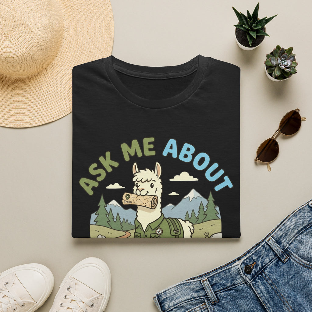 Ask Me About The Trails Alpaca T-Shirt