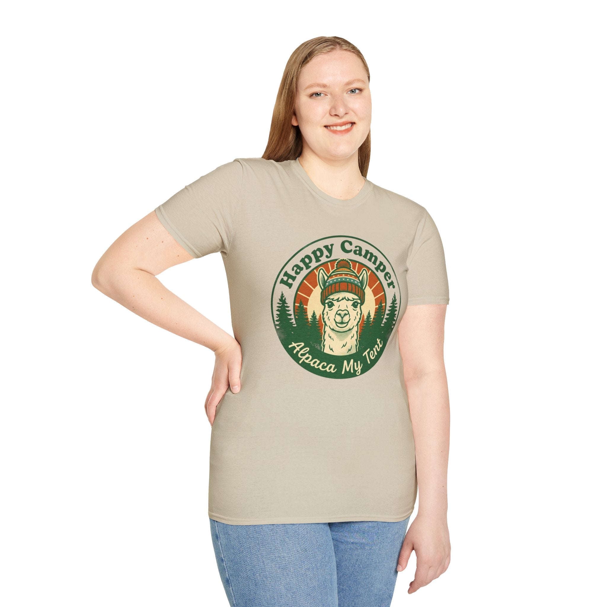 Happy Camper Alpaca T-Shirt