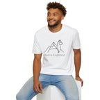 Alpaca Explorer Outline T-Shirt