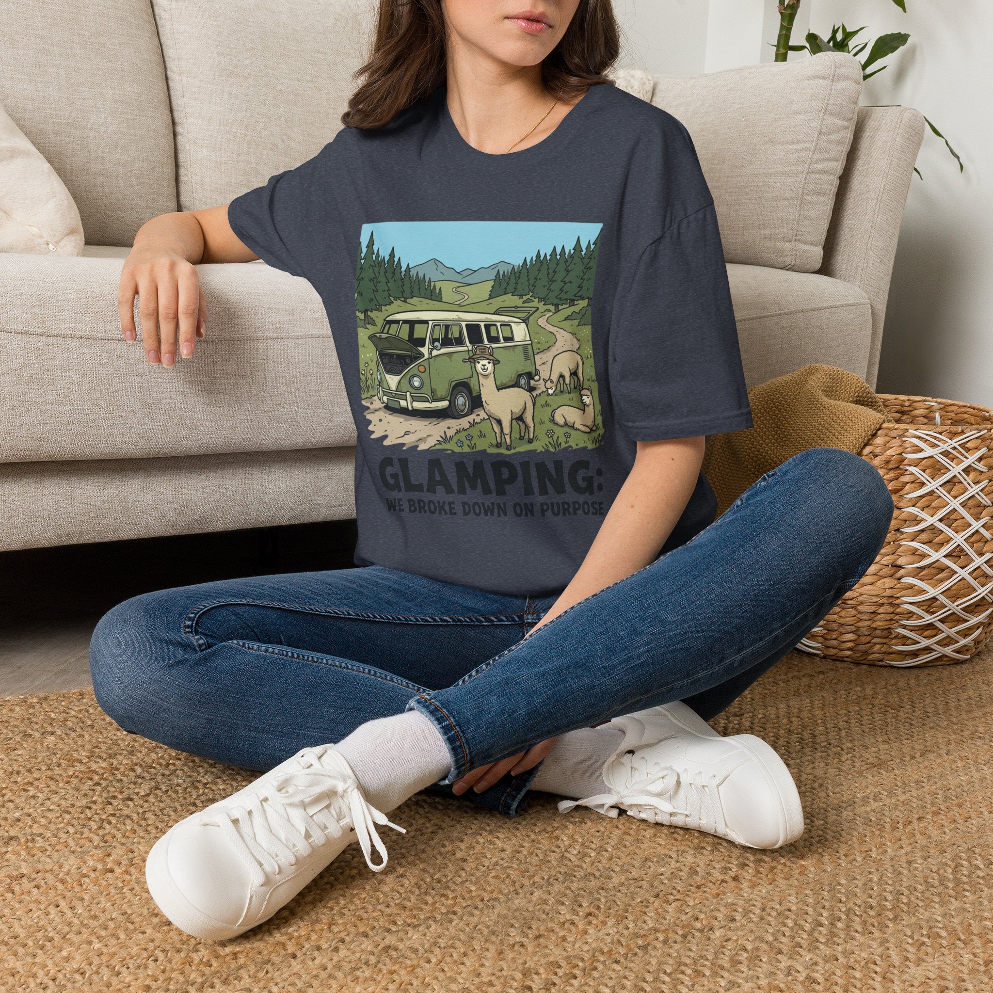 Glamping Alpacas T-Shirt