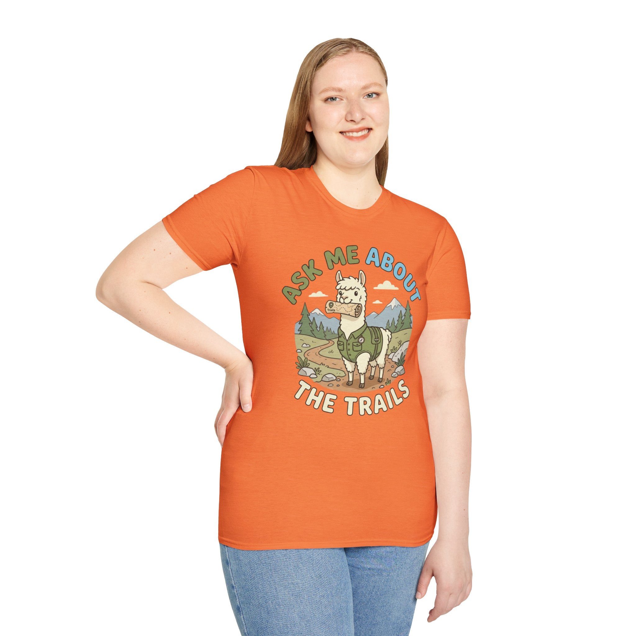 Ask Me About The Trails Alpaca T-Shirt