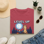 Level Up Alpaca Campfire T-Shirt