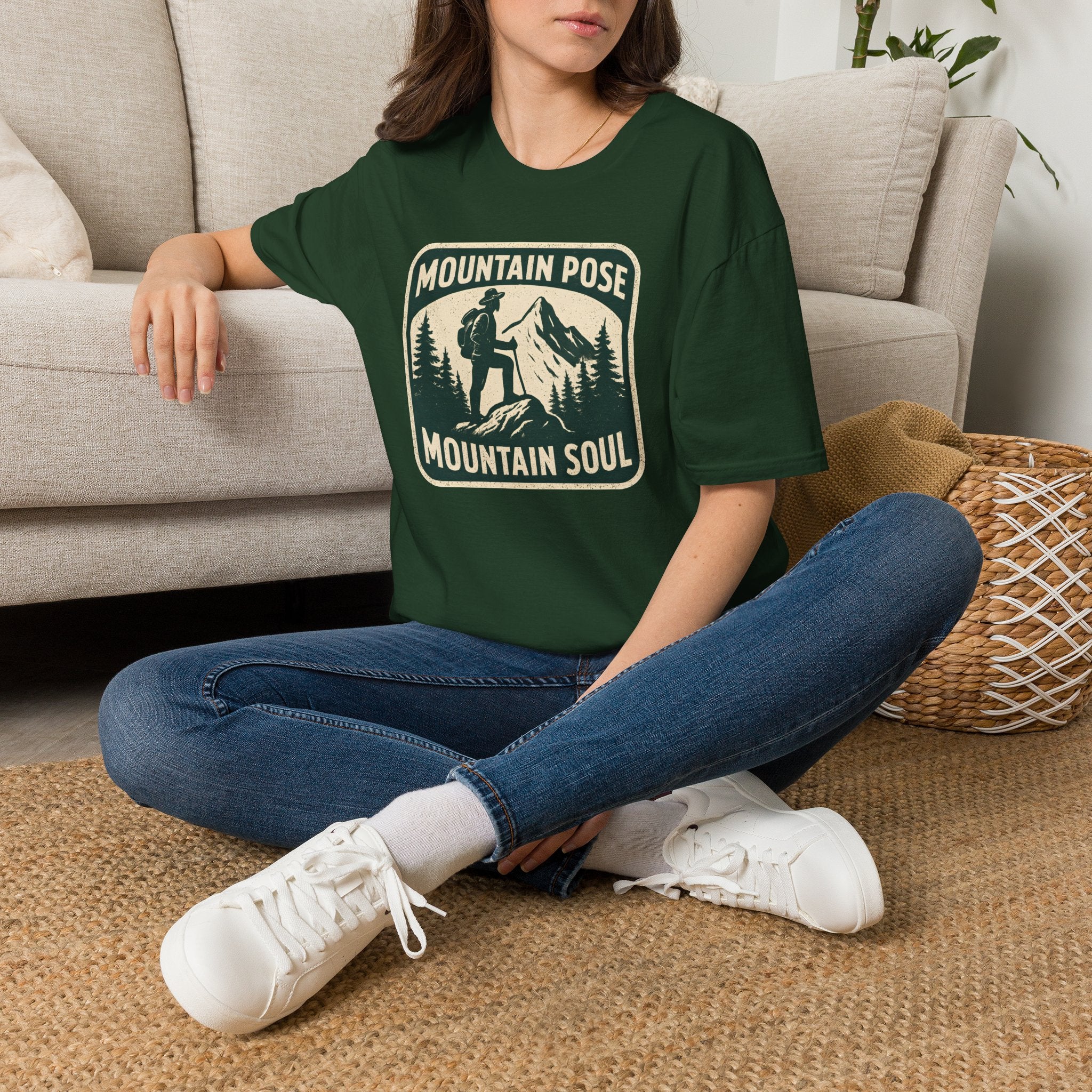 Mountain Hiker Silhouette T-Shirt