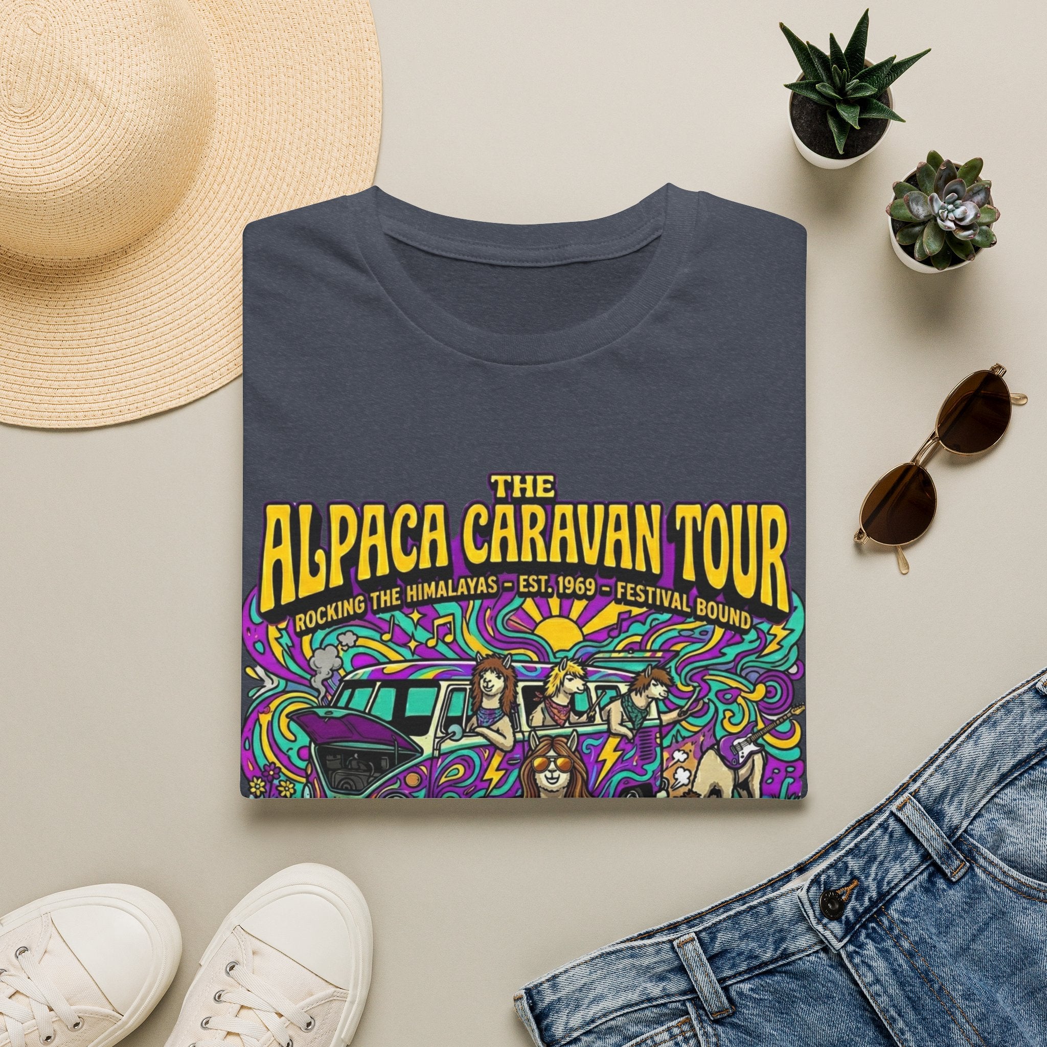 Alpaca Caravan Tour T-Shirt