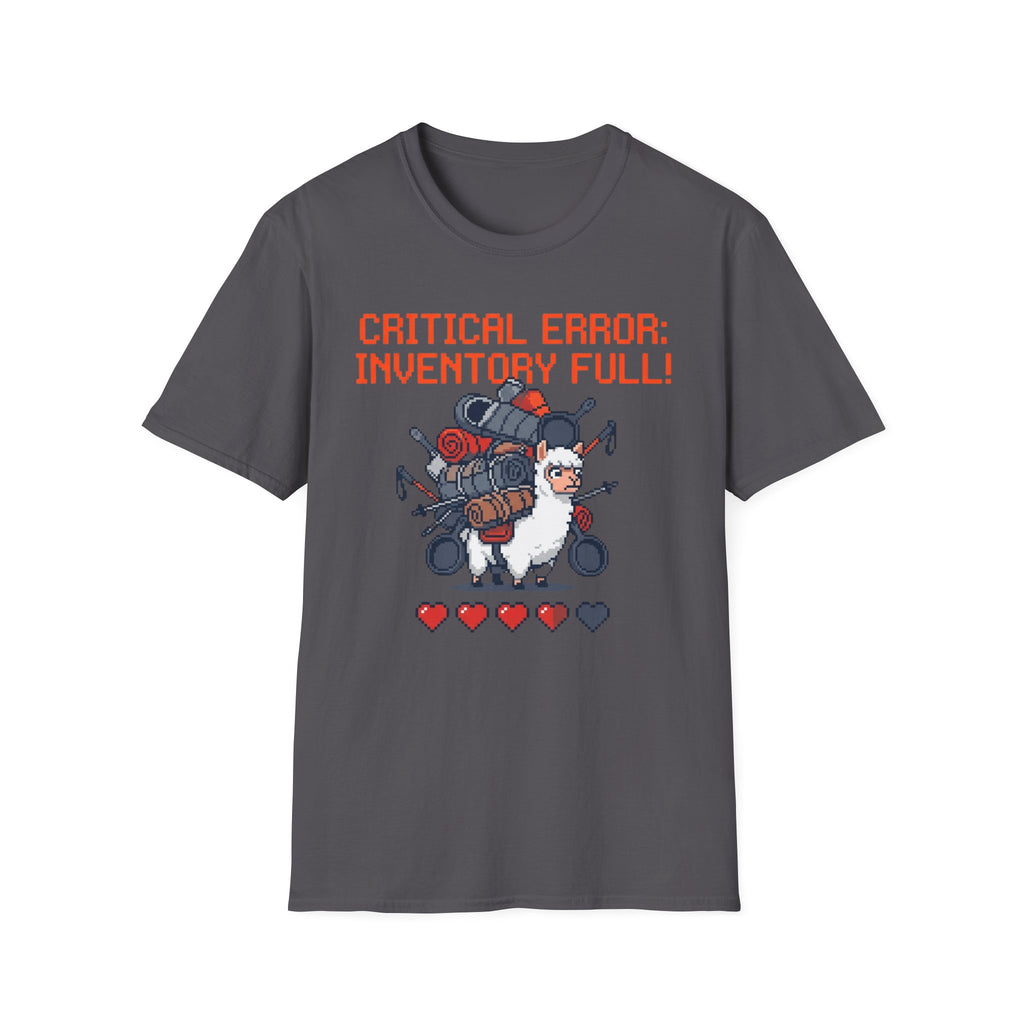 Critical Error Inventory Full T-Shirt