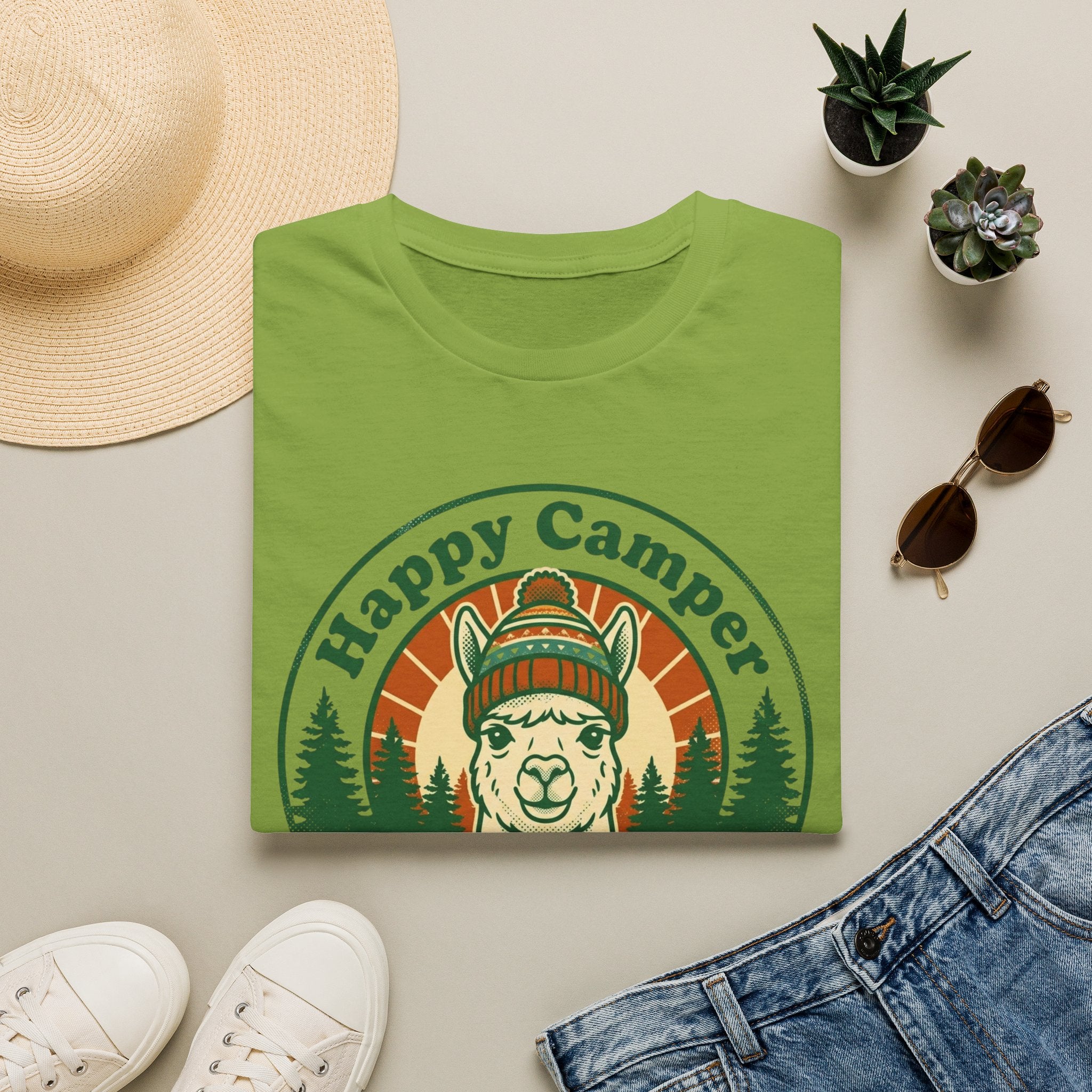 Happy Camper Alpaca T-Shirt