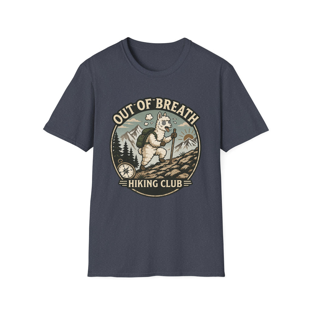 Out of Breath Hiking Club Alpaca T-Shirt