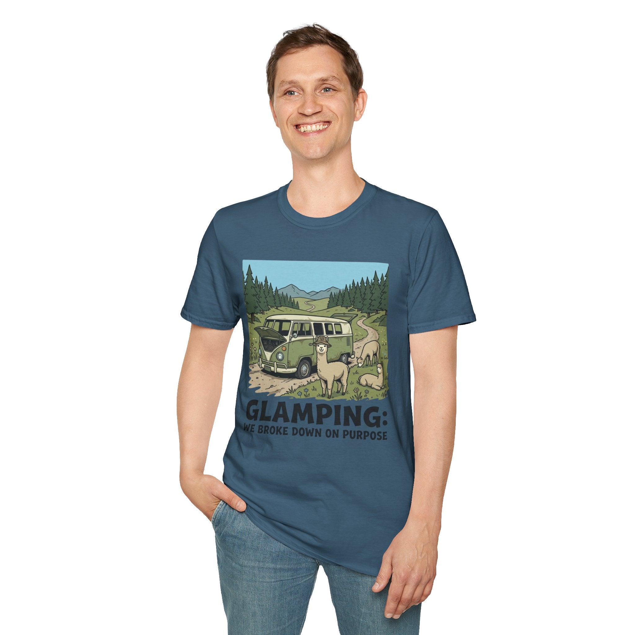 Glamping Alpacas T-Shirt