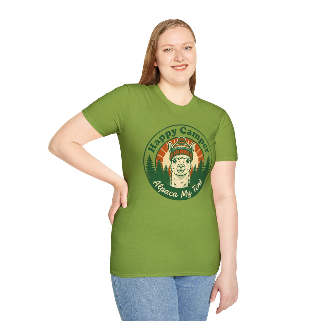 Happy Camper Alpaca T-Shirt