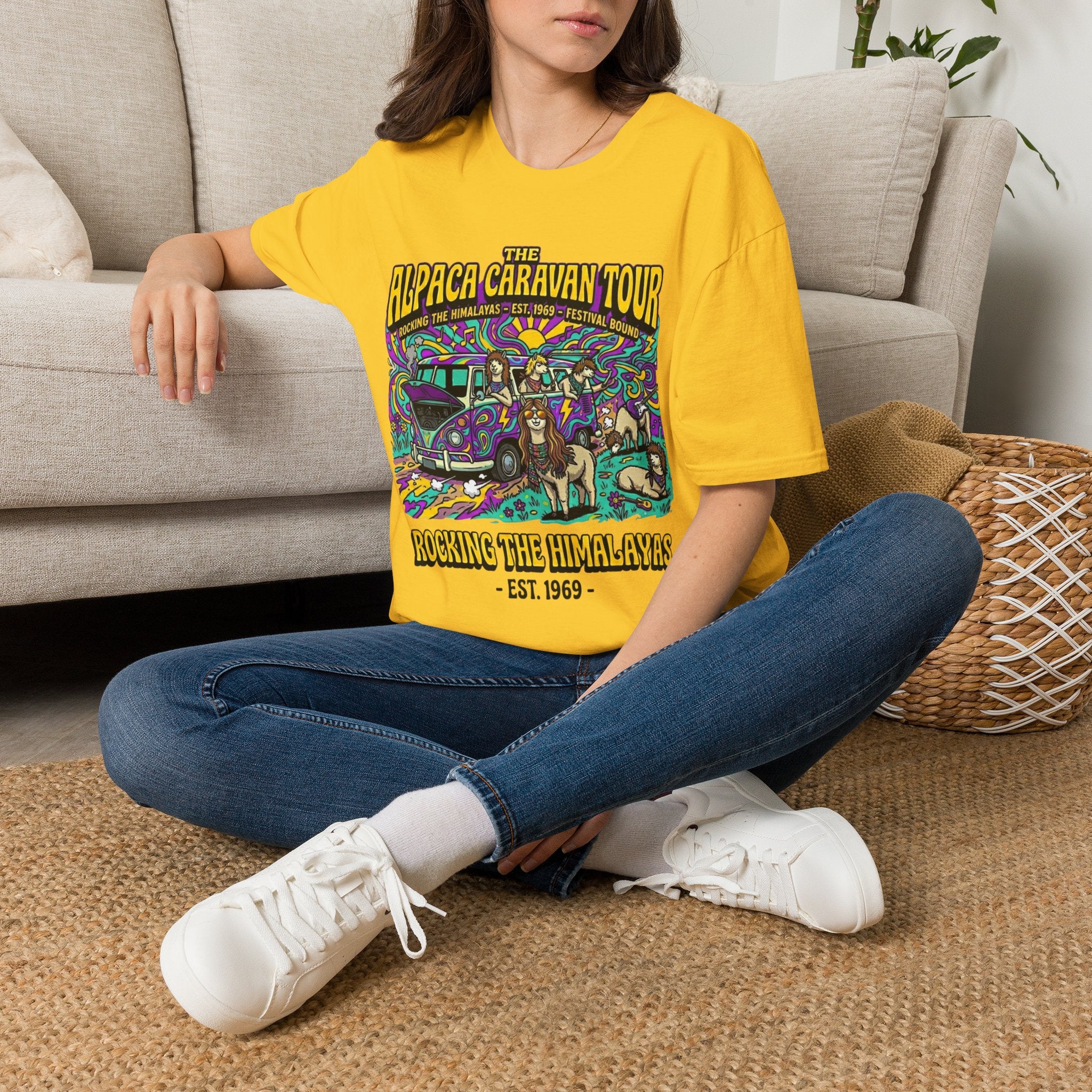 Alpaca Caravan Tour T-Shirt