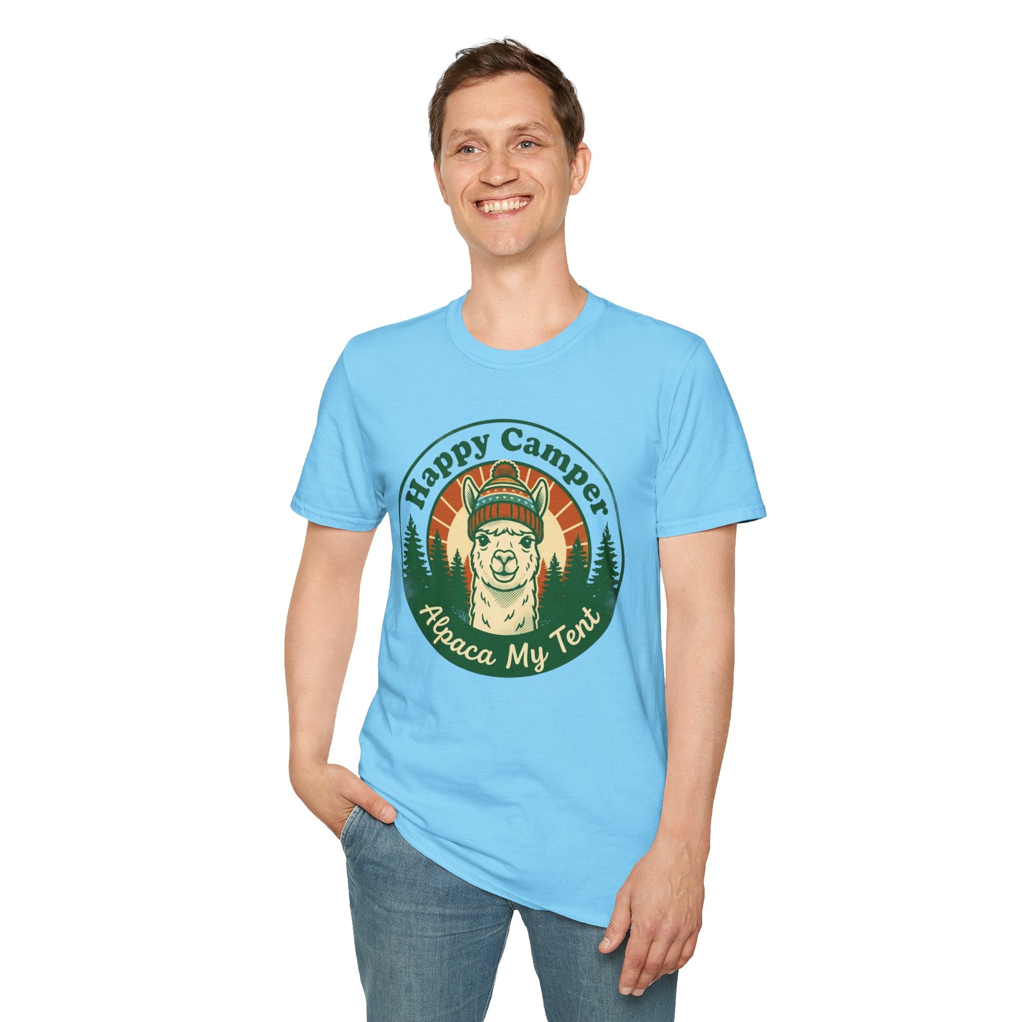 Happy Camper Alpaca T-Shirt