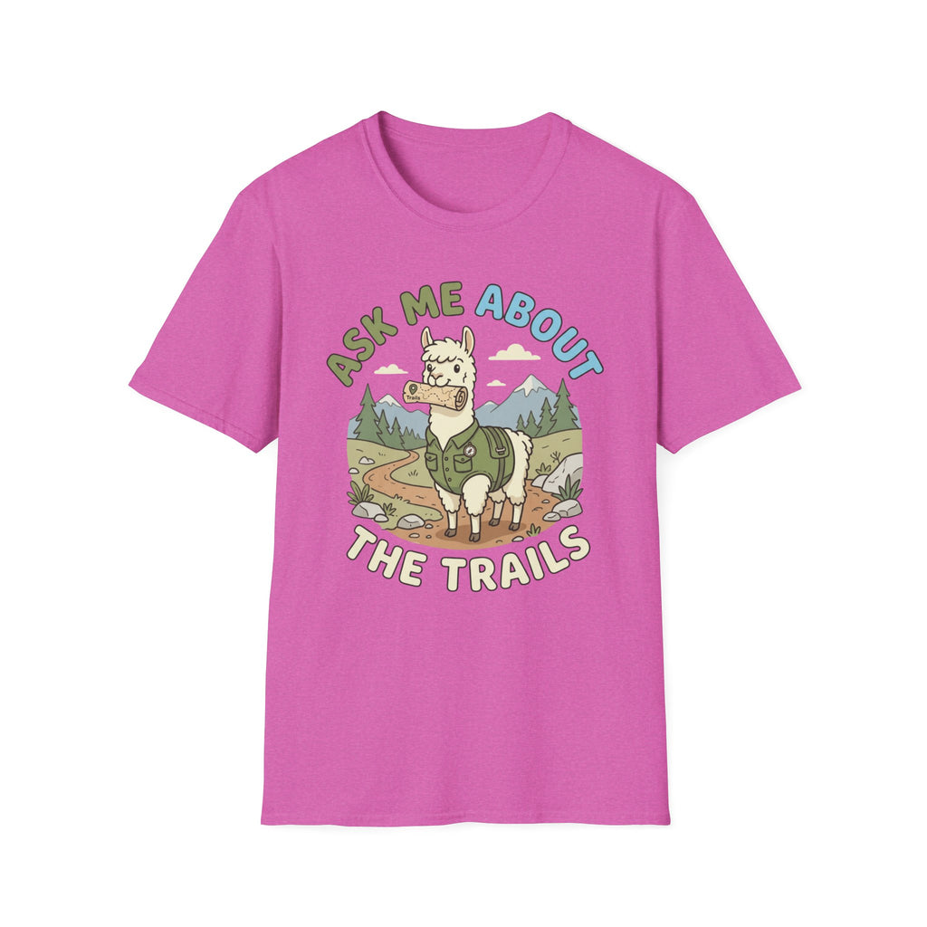 Ask Me About The Trails Alpaca T-Shirt
