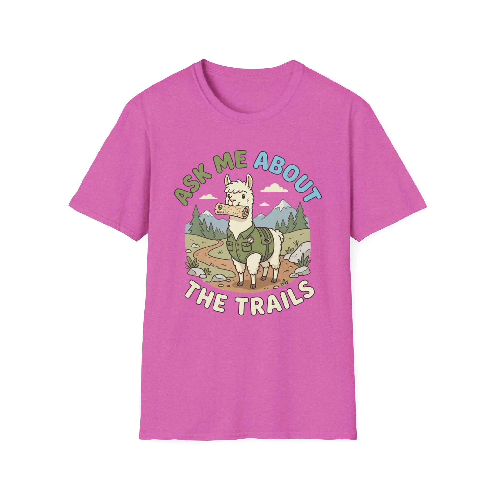 Ask Me About The Trails Alpaca T-Shirt