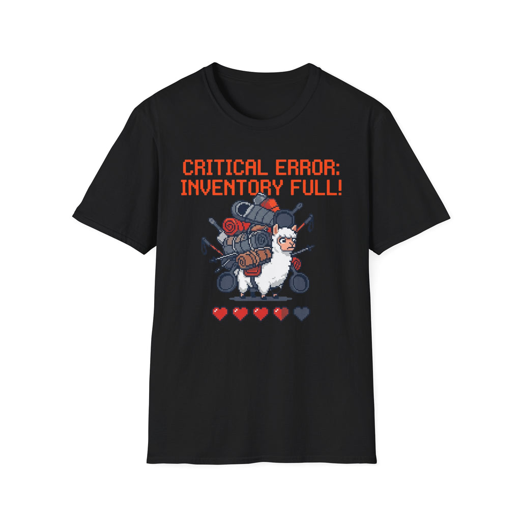 Critical Error Inventory Full T-Shirt