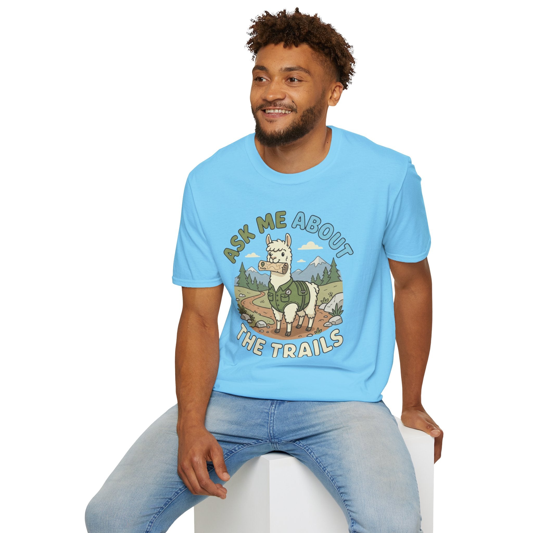 Ask Me About The Trails Alpaca T-Shirt