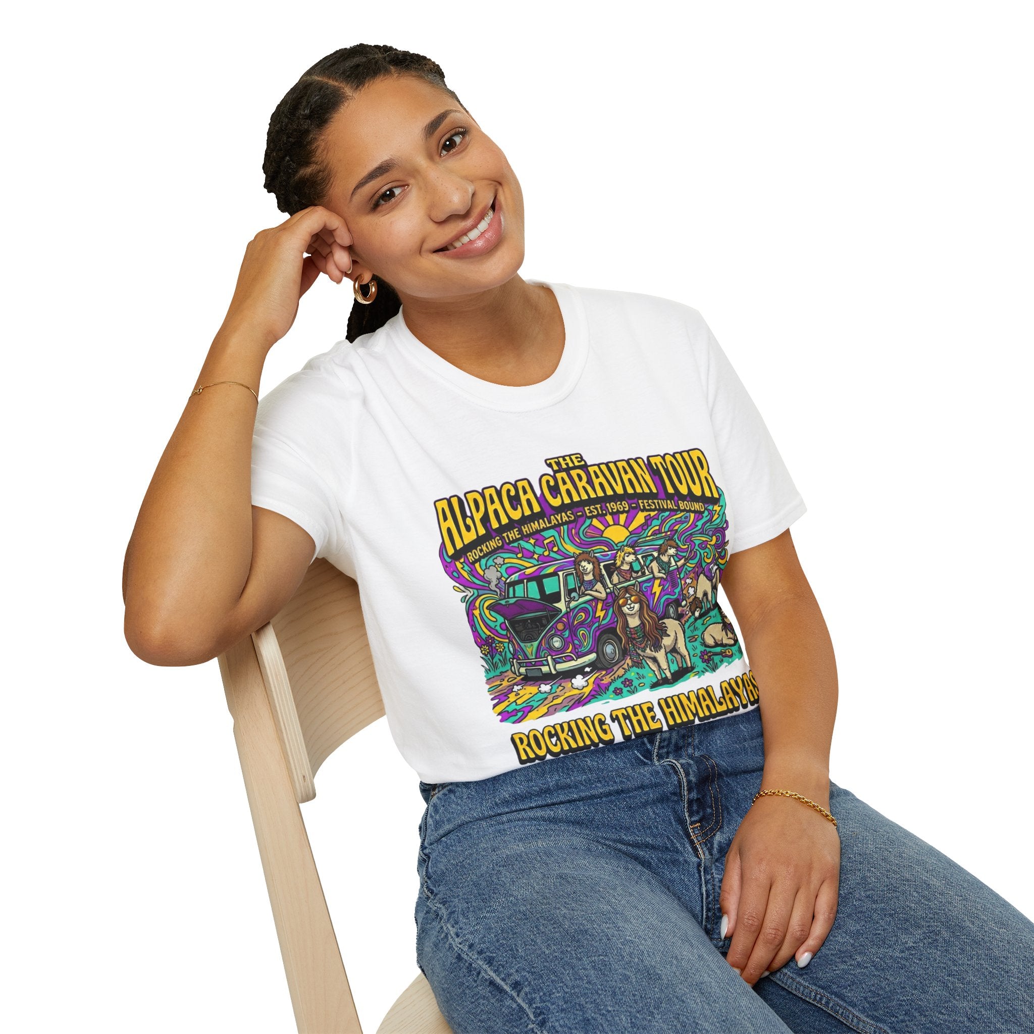 Alpaca Caravan Tour T-Shirt