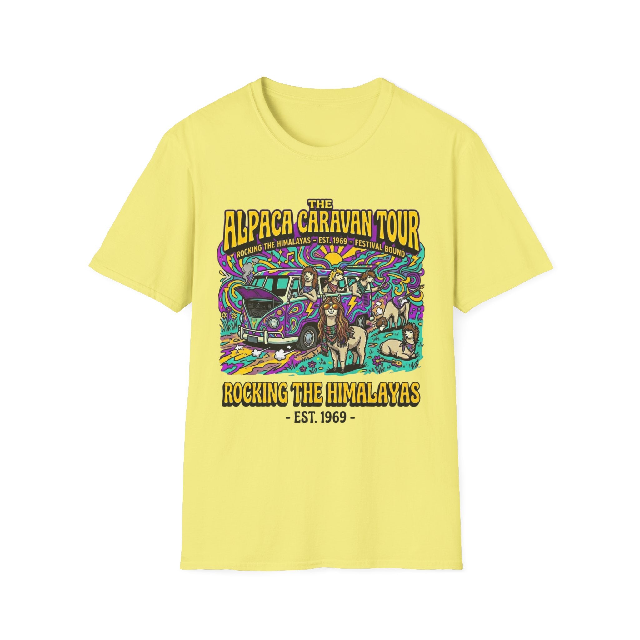 Alpaca Caravan Tour T-Shirt
