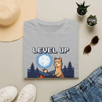Level Up Alpaca Campfire T-Shirt