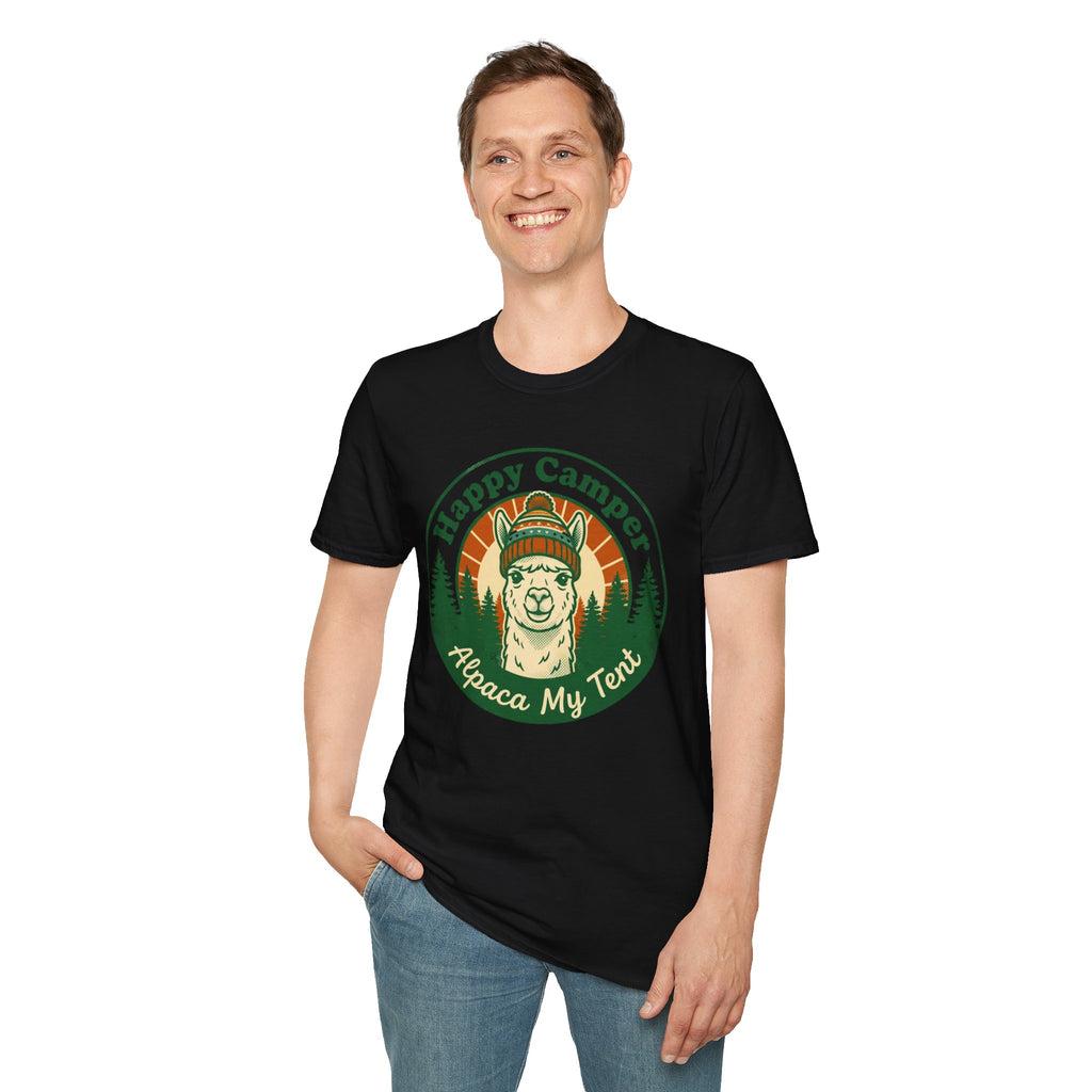 Happy Camper Alpaca T-Shirt