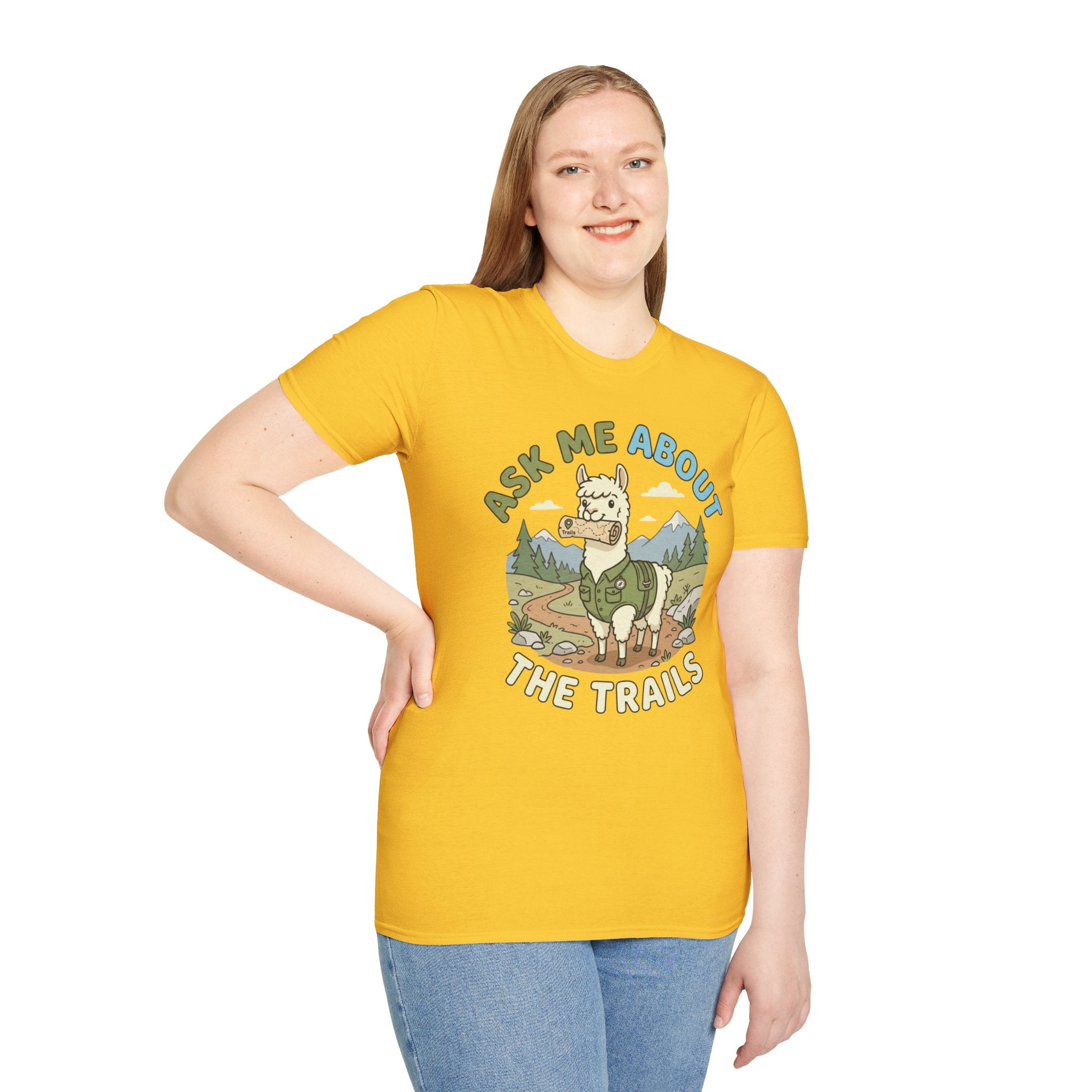 Ask Me About The Trails Alpaca T-Shirt
