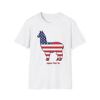 Alpaca American Flag Silhouette T-Shirt