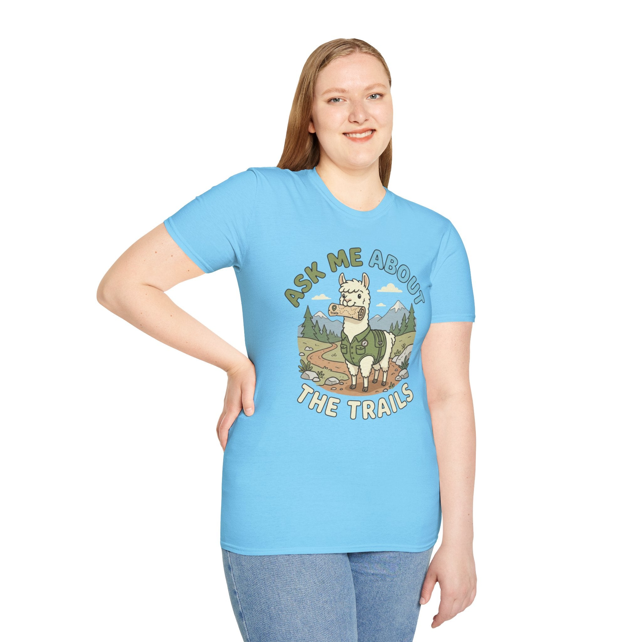 Ask Me About The Trails Alpaca T-Shirt
