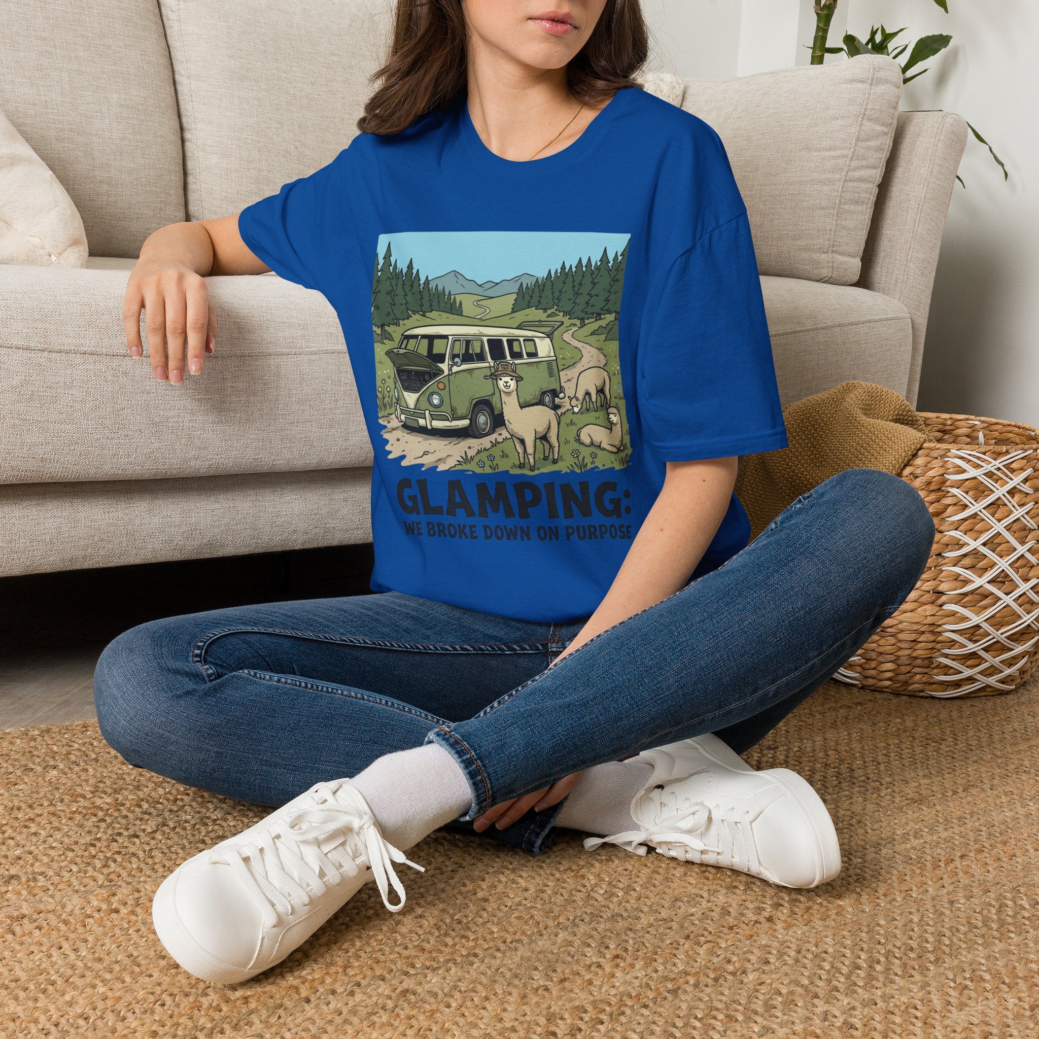 Glamping Alpacas T-Shirt