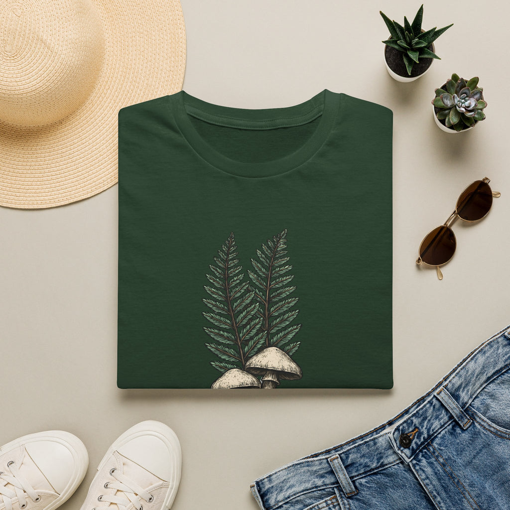 Mushrooms and Ferns T-Shirt